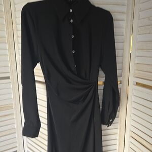 Elegant Black Women's Dress